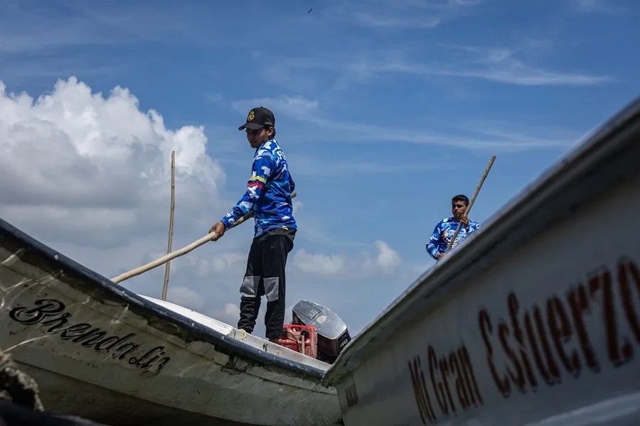 venezuela-1 pescadores lanchas Caribe