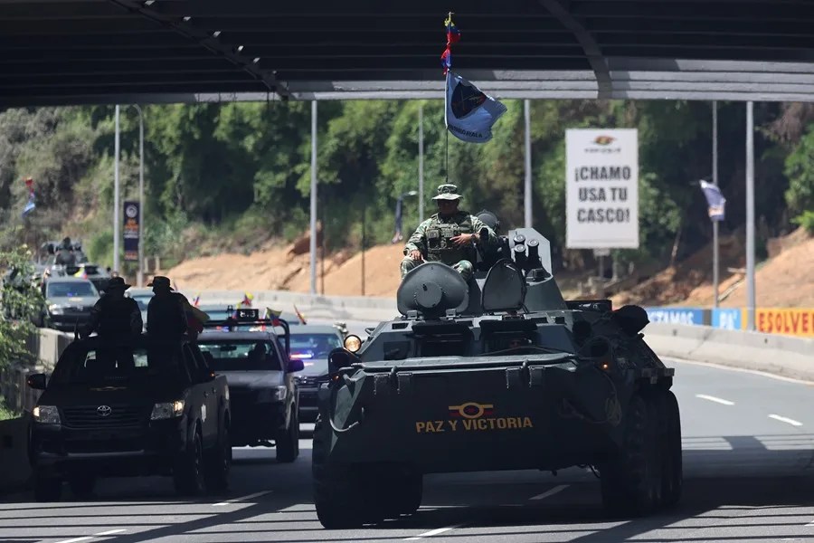 venezuela-amanezas-estados-unidos-2 El Gobierno de Venezuela despliega 200.000 militares para enfrentar las "amenazas" de Estados Unidos